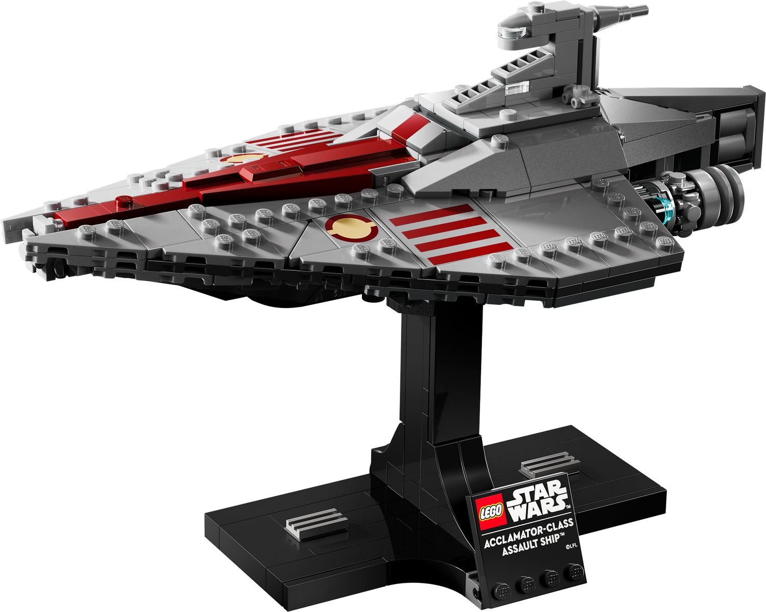 LEGO Acclamator-Class Assault Ship model kit 450 Pieces - British product