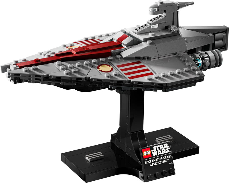 LEGO Acclamator-Class Assault Ship model kit 450 Pieces - British product