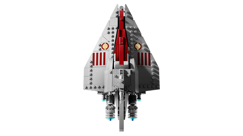 LEGO Acclamator-Class Assault Ship model kit 450 Pieces - British product