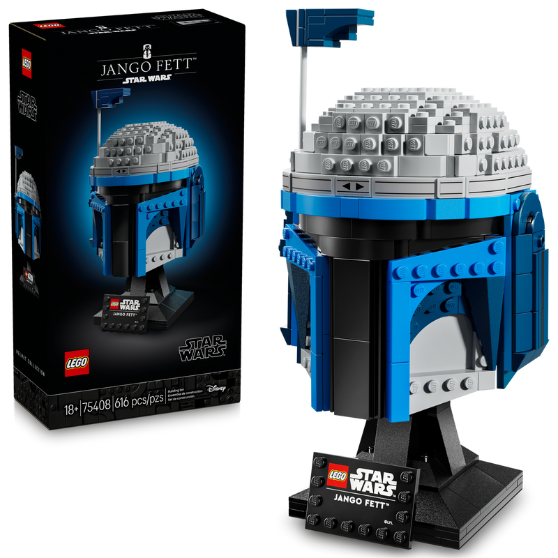 LEGO Star Wars Jango Fett Helmet 616 pieces, imported from the UK