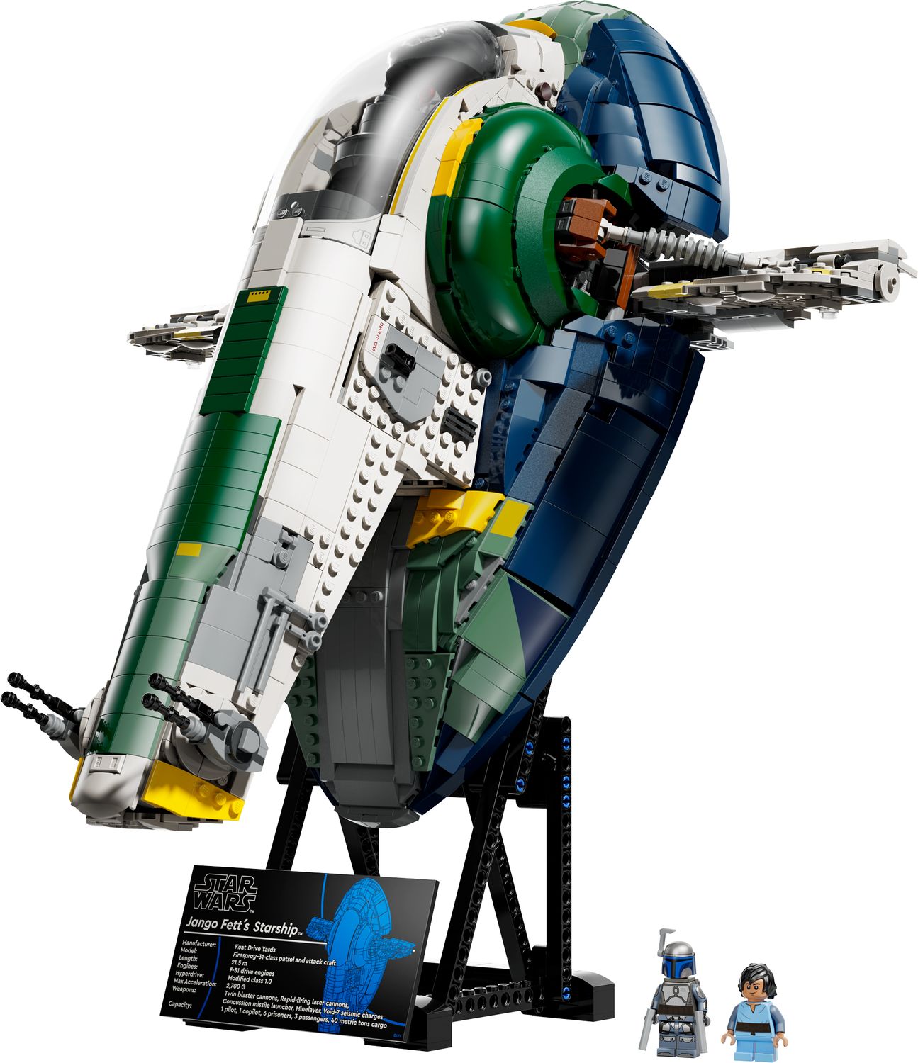 LEGO Jango Fett starship set 2970 pieces, UK version