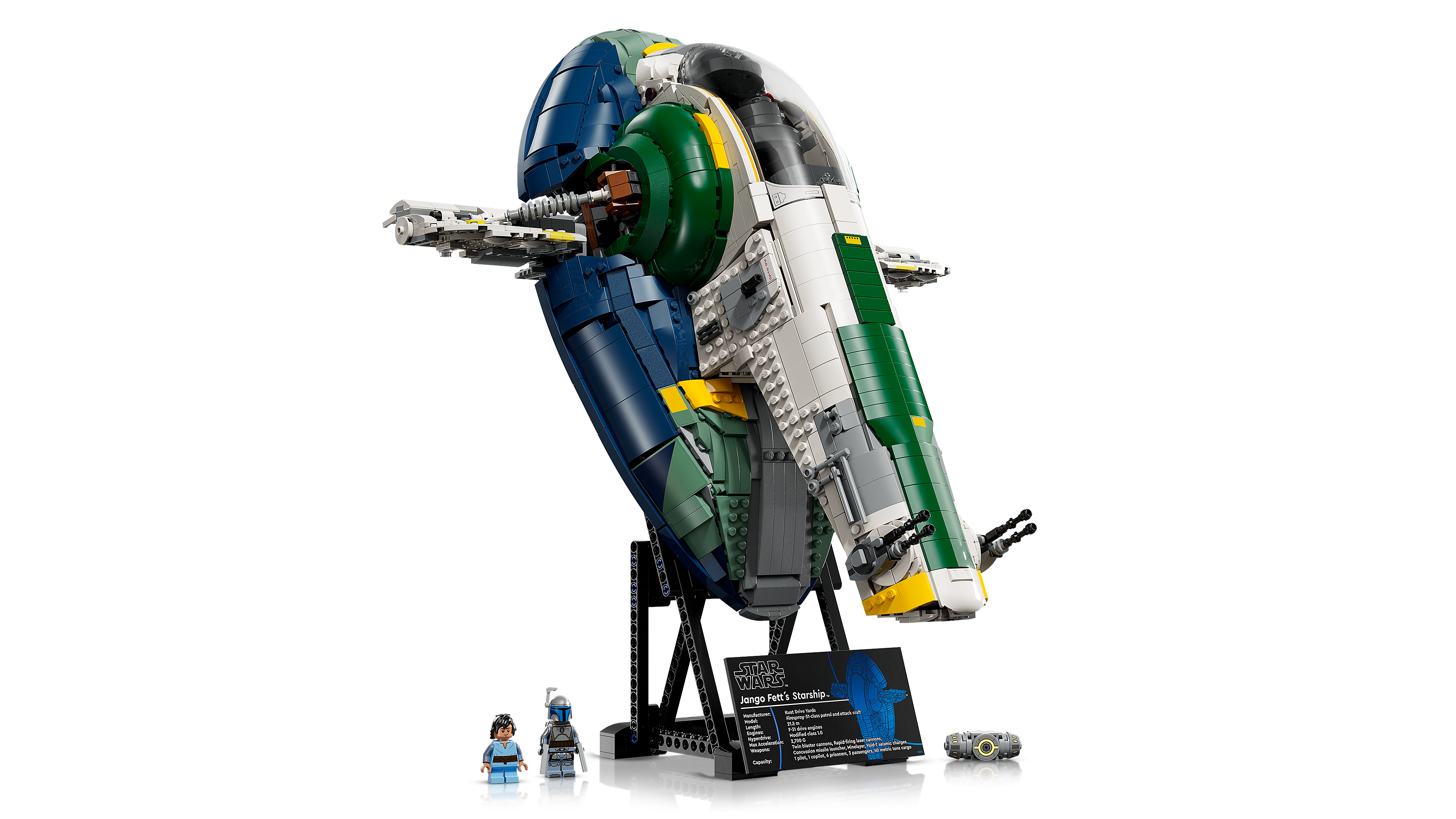 LEGO Jango Fett starship set 2970 pieces, UK version