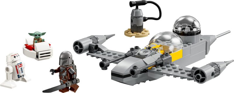 LEGO Mando and Grogu Starfighter Set 92 Pieces, imported from the UK