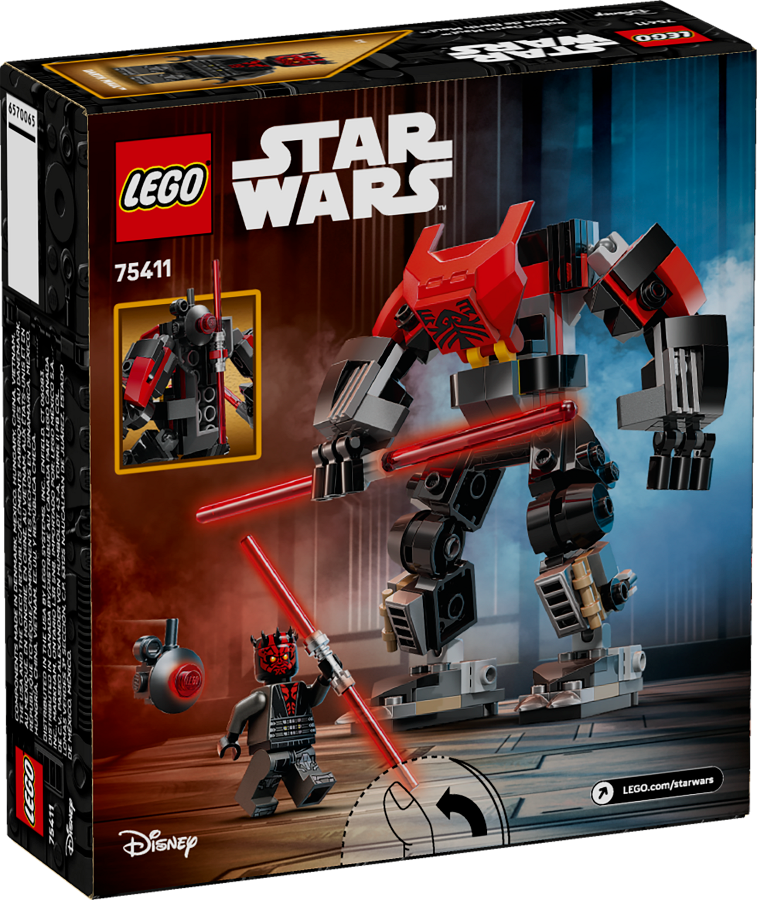 LEGO Darth Maul Mech building set 143 piece - British product