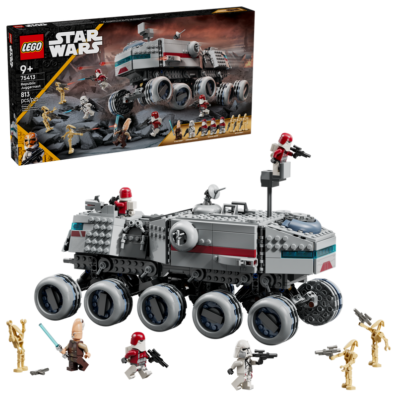 LEGO Republic Juggernaut building set 813 pieces, imported from the UK