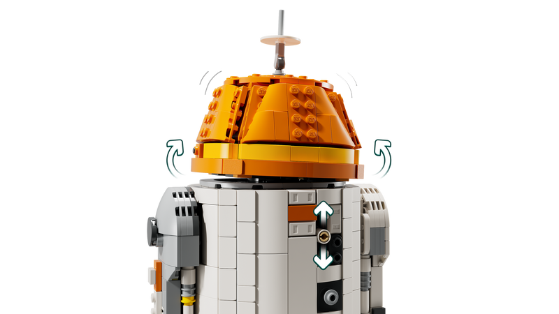 LEGO Chopper Astromech Droid 1039 Piece Building Set - British product