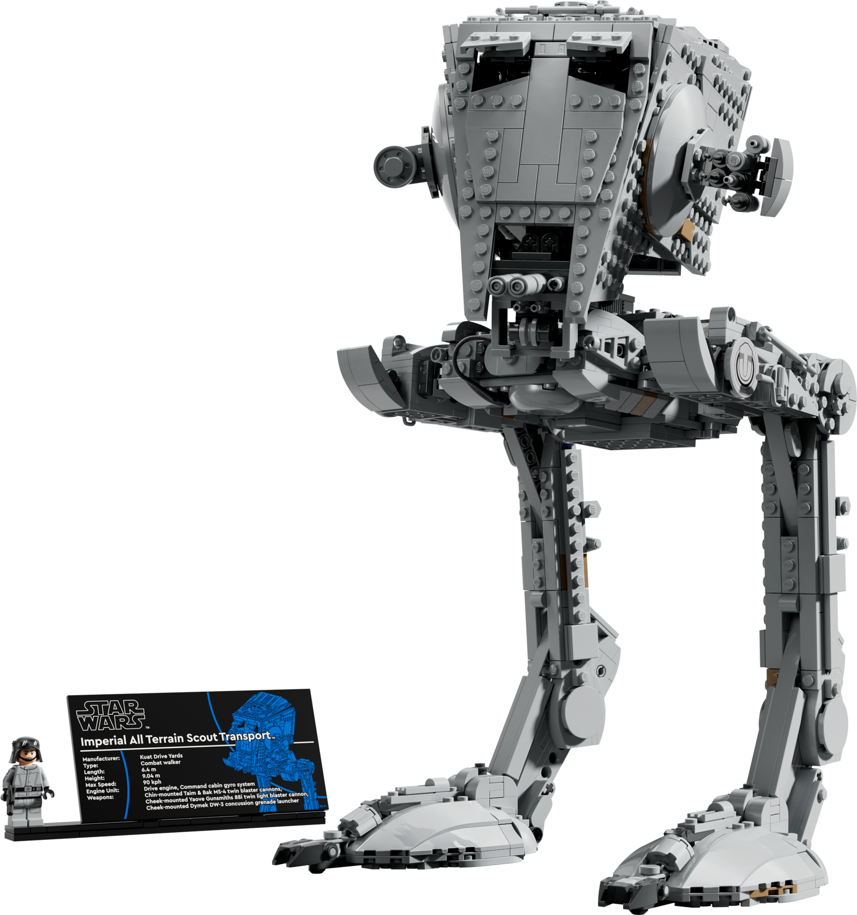 LEGO AT-ST Walker building set 1513 Pieces - British product