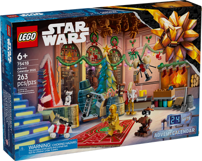 Lego LEGO Star Wars Advent Calendar 2025 Building Toy 263 Pieces- Buy online at McGrocer