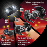 LEGO Star Wars Darth Vader TIE Fighter interactive building toy set, UK version