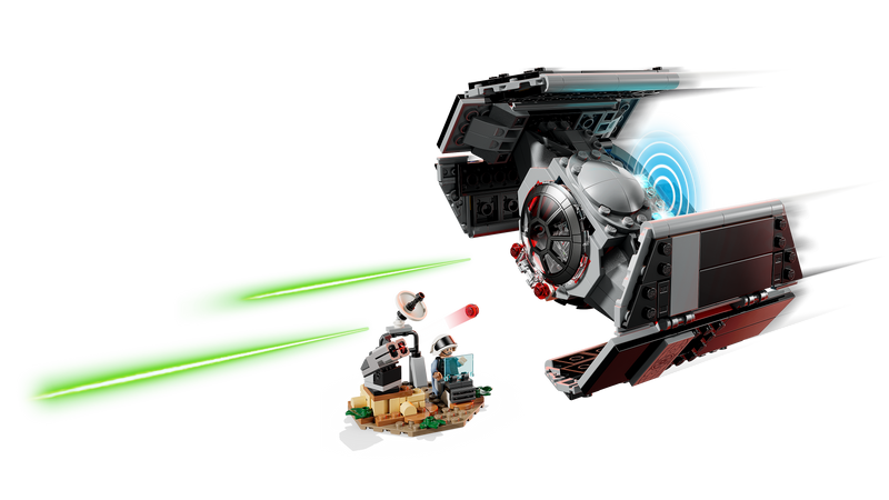 LEGO Star Wars Darth Vader TIE Fighter interactive building toy set, UK version
