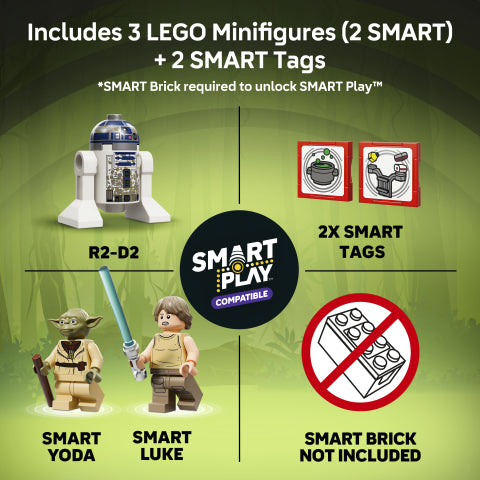 LEGO Star Wars Yoda's Hut building set 440 pieces - British product
