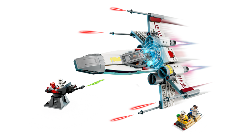 LEGO Star Wars Luke's Red Five X-Wing building set, UK version