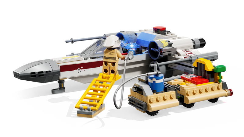 LEGO Star Wars Luke's Red Five X-Wing building set, UK version