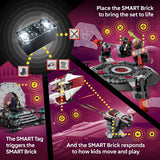 LEGO SMART Play Throne Room Duel and A-Wing building toy, UK version