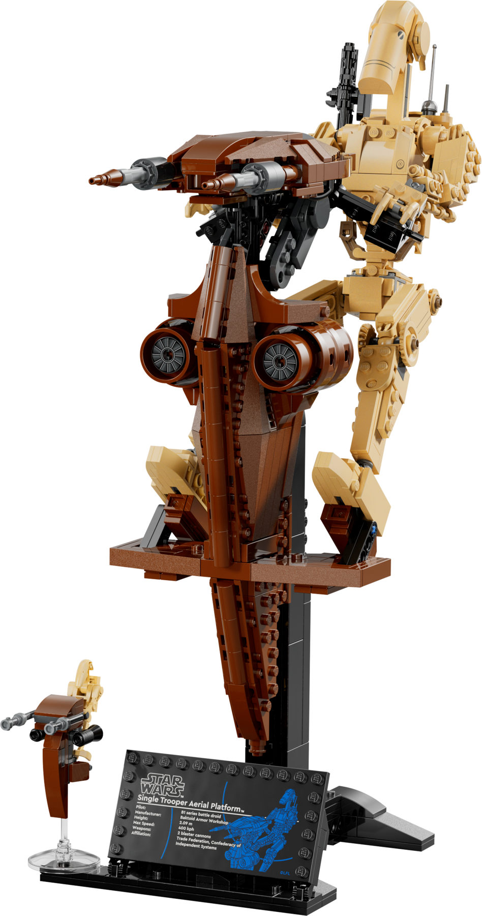 LEGO Battle Droid with STAP 1088 Pieces - British product