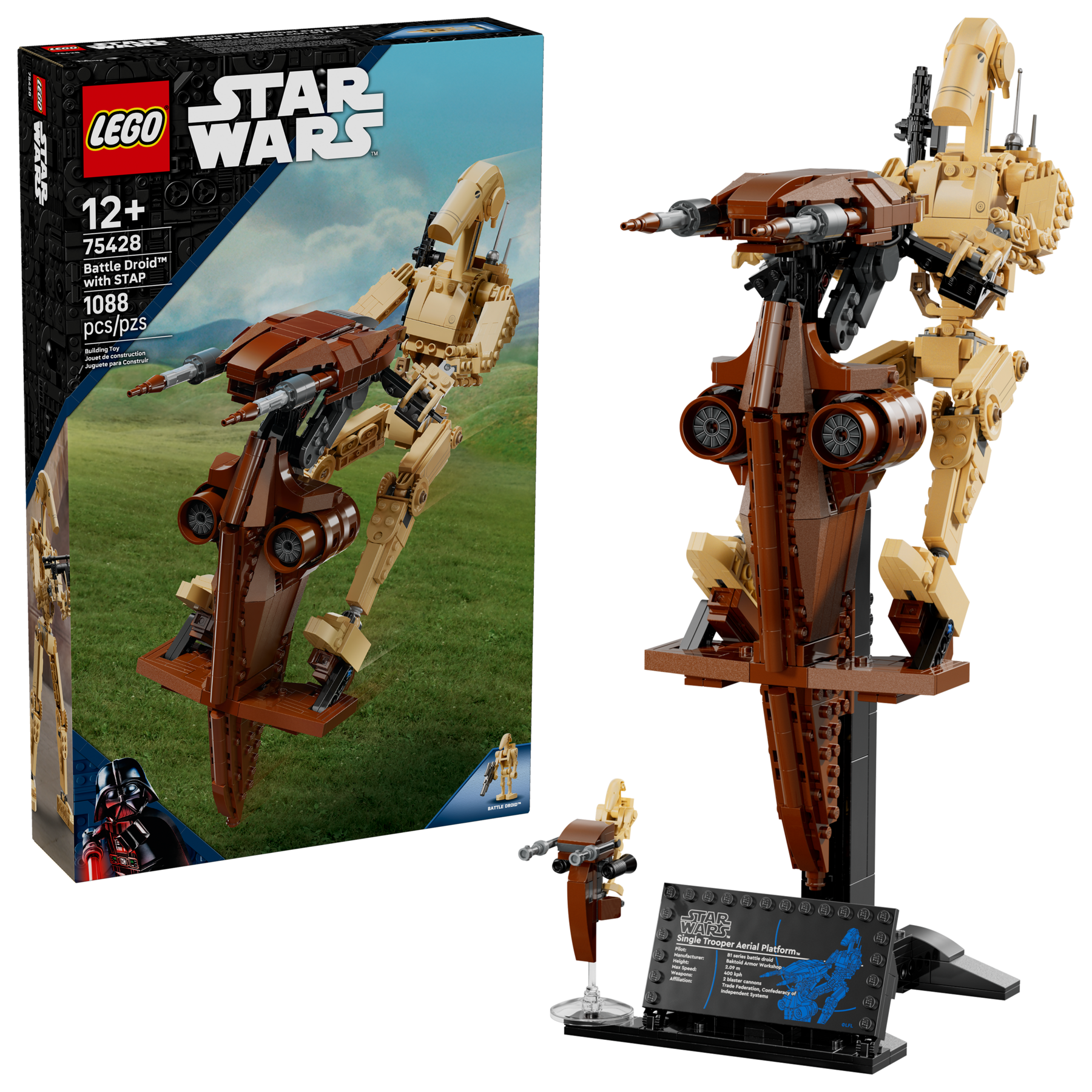LEGO Battle Droid with STAP 1088 Pieces - British product