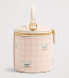 Valentino Garavani mini leather vanity case top-handle bag - British product