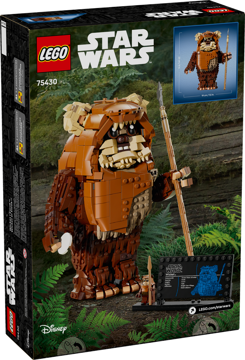 LEGO Star Wars Wicket the Eow 1010pcs (British brand)