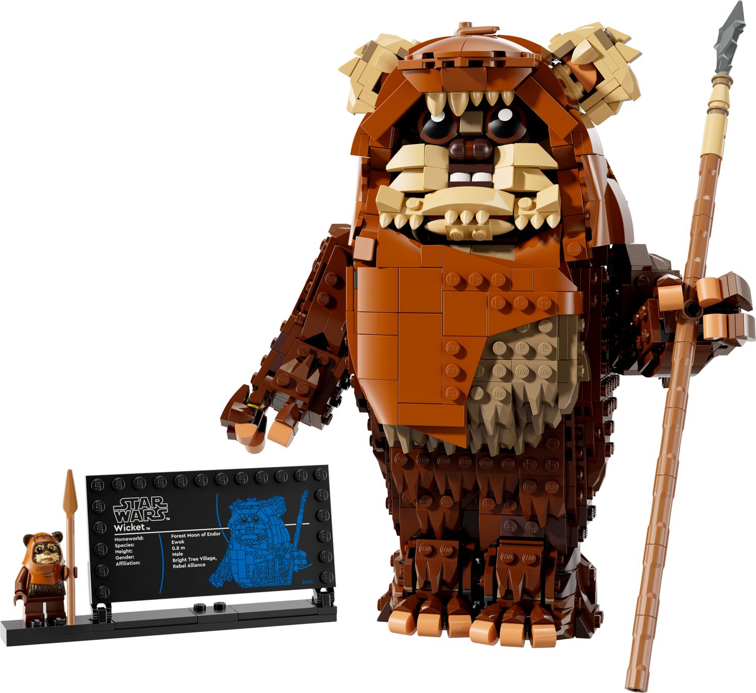 LEGO Star Wars Wicket the Eow 1010pcs (British brand)