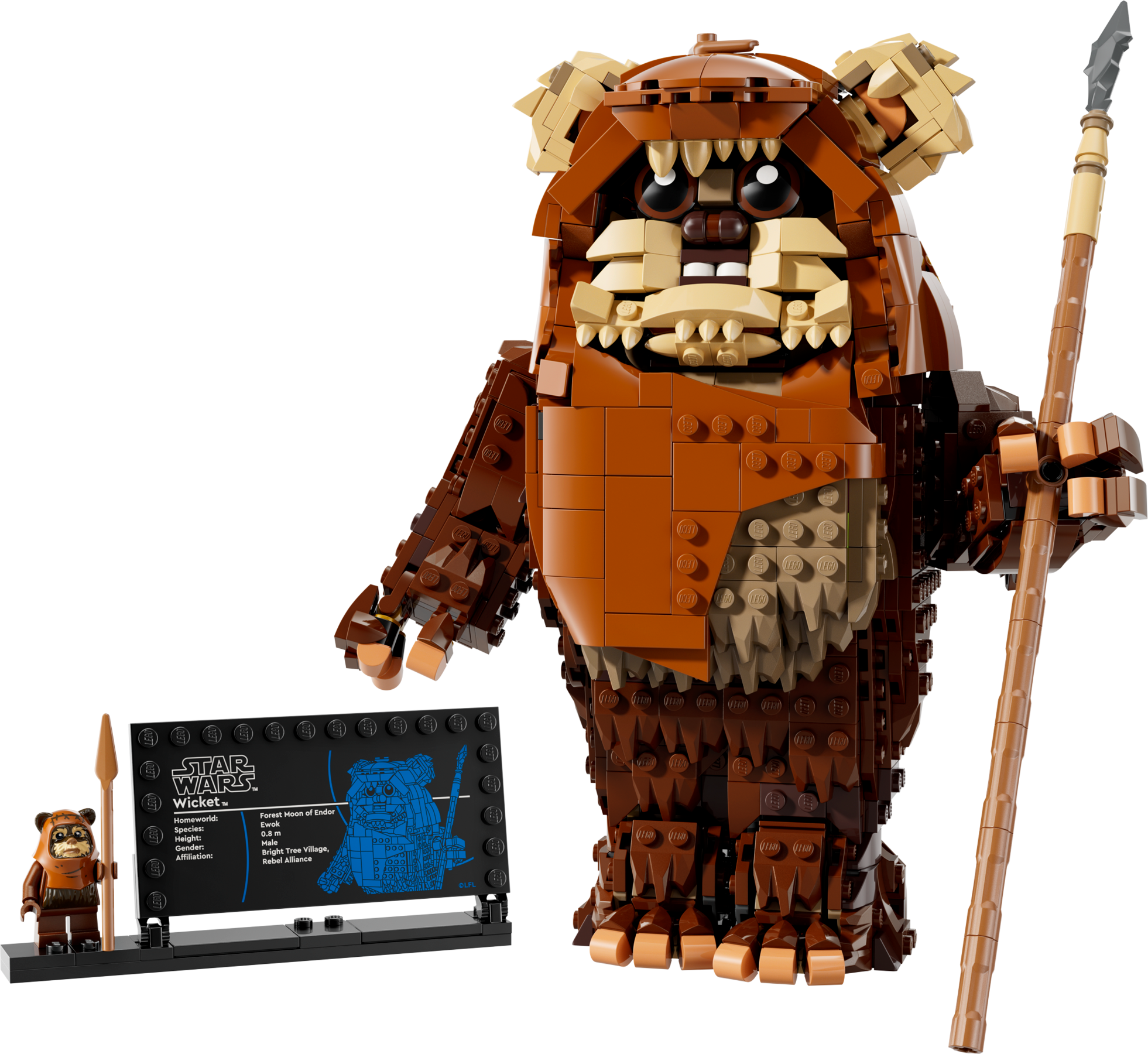 LEGO Star Wars Wicket the Eow 1010pcs (British brand)