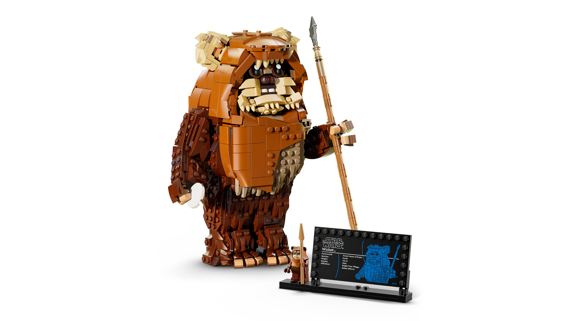 LEGO Star Wars Wicket the Eow 1010pcs (British brand)