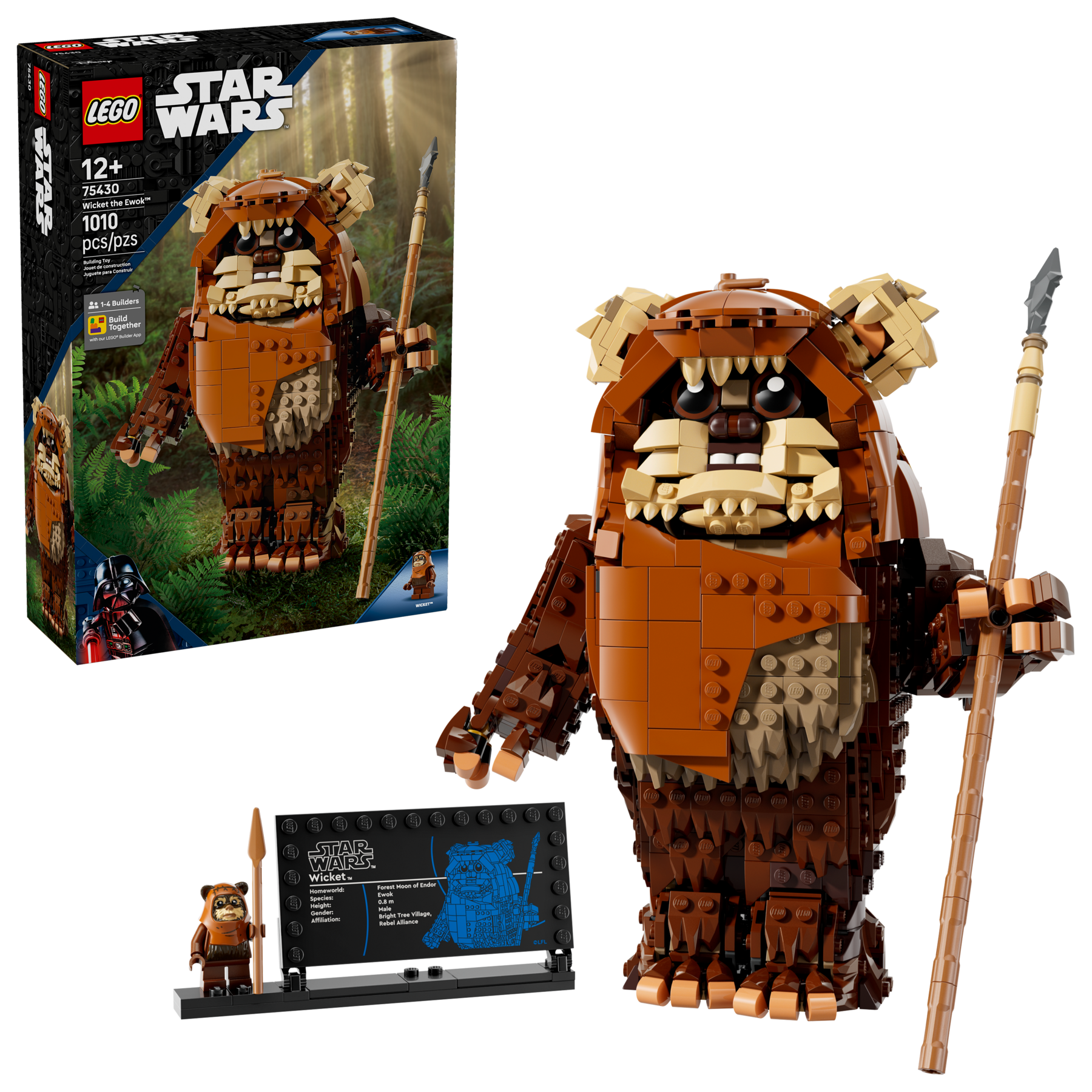 LEGO Star Wars Wicket the Eow 1010pcs (British brand)