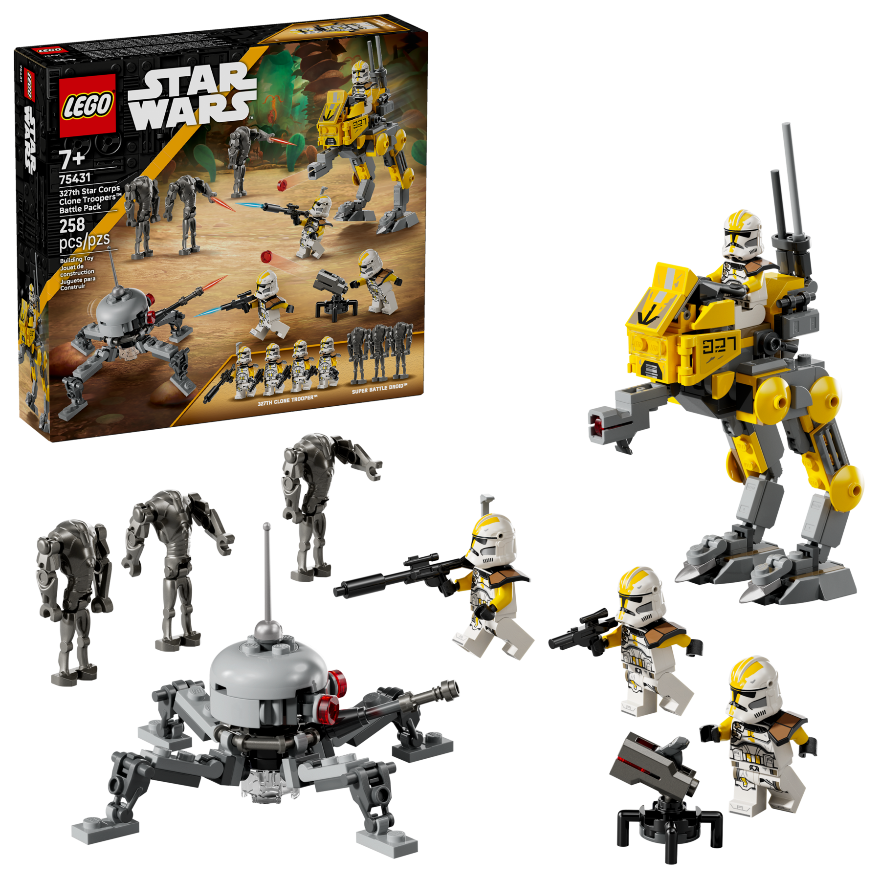 LEGO Star Wars Clone Troopers Battle Pack, imported from the UK