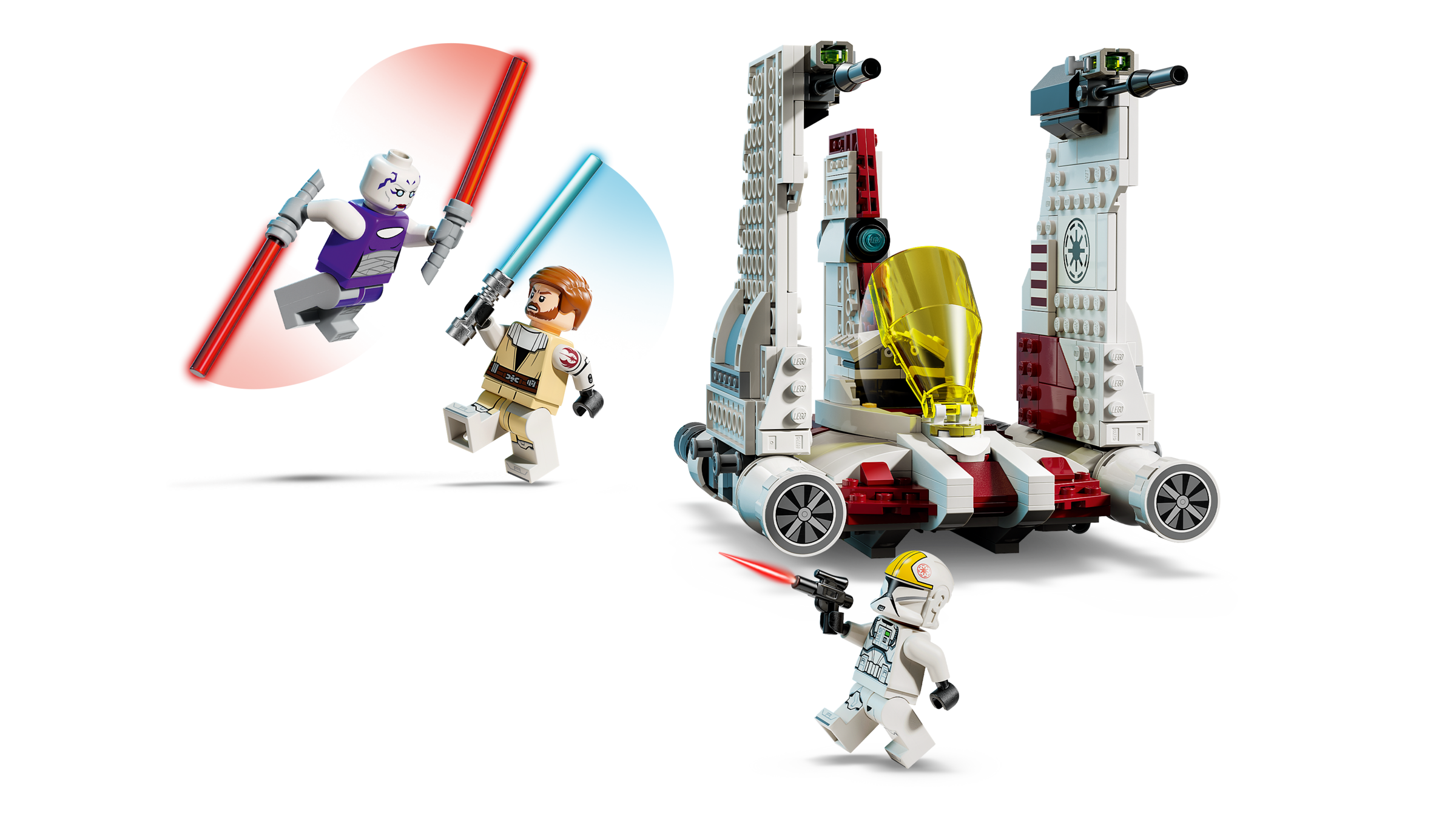LEGO V-19 Torrent Starfighter 567 Pieces (British brand)