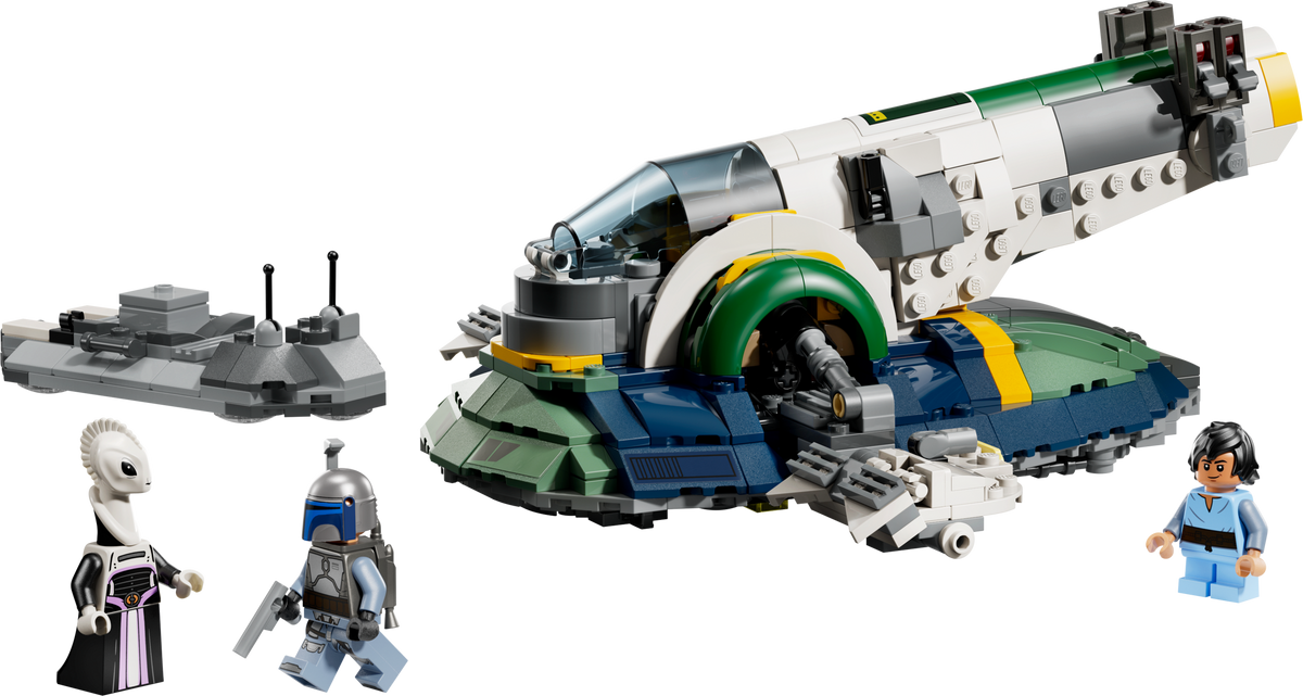 Lego Jango Fett Starship Building Set 707 pieces, UK version