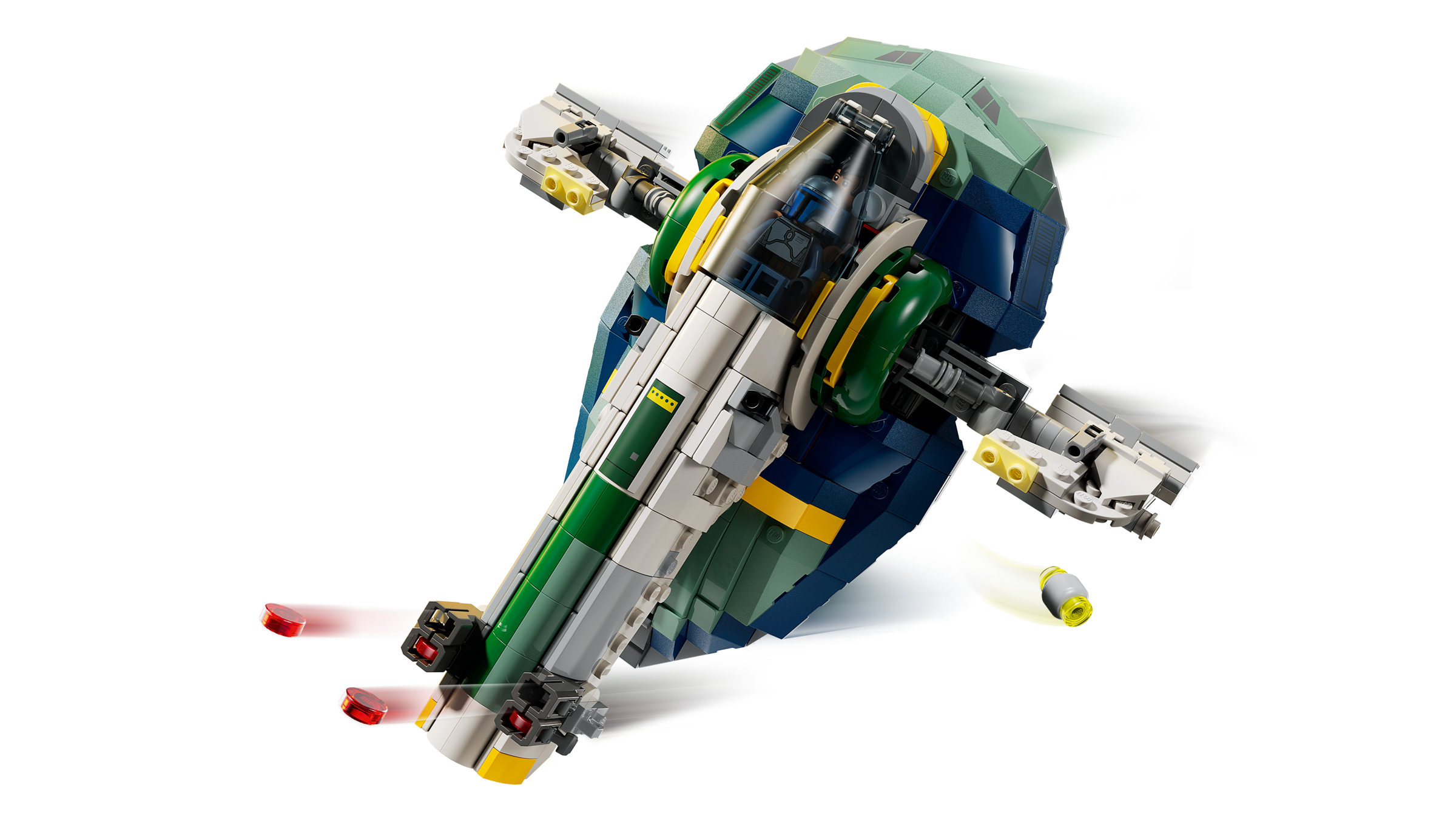 Lego Jango Fett Starship Building Set 707 pieces, UK version