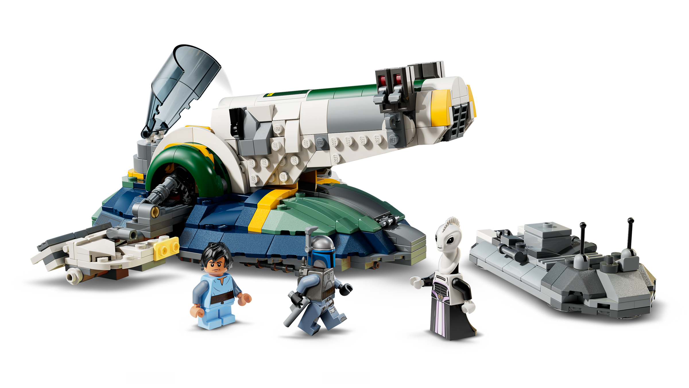 Lego Jango Fett Starship Building Set 707 pieces, UK version