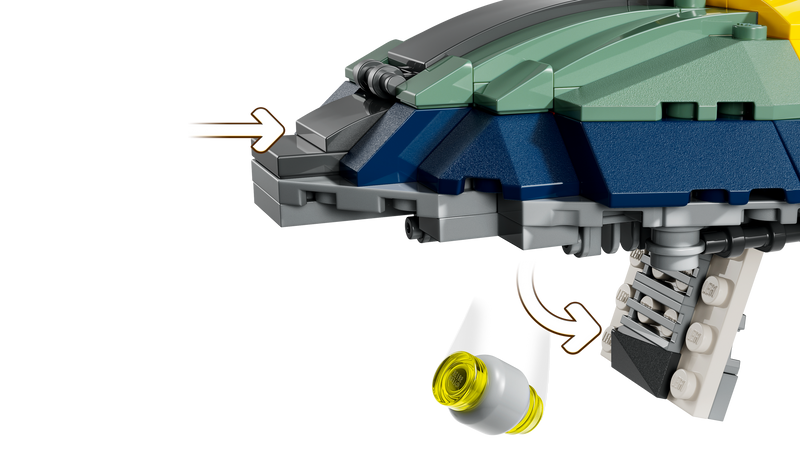 Lego Jango Fett Starship Building Set 707 pieces, UK version