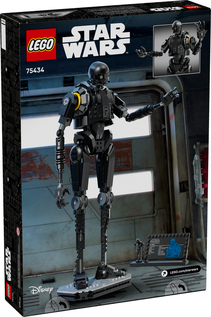LEGO K-2SO Security Droid Set 845 Pieces, imported from the UK