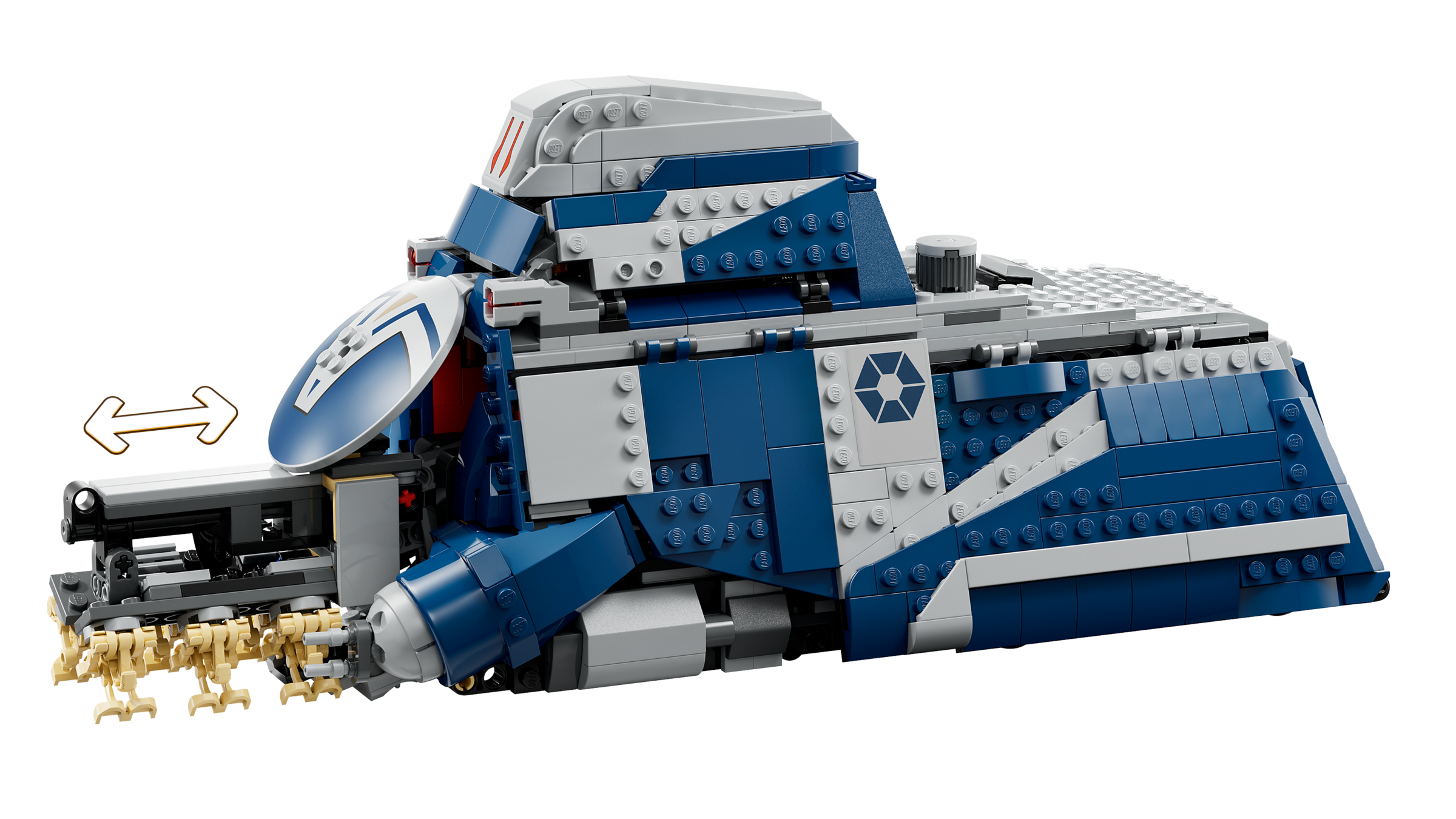 LEGO Separatist MTT Building Set 976 Pieces - British product