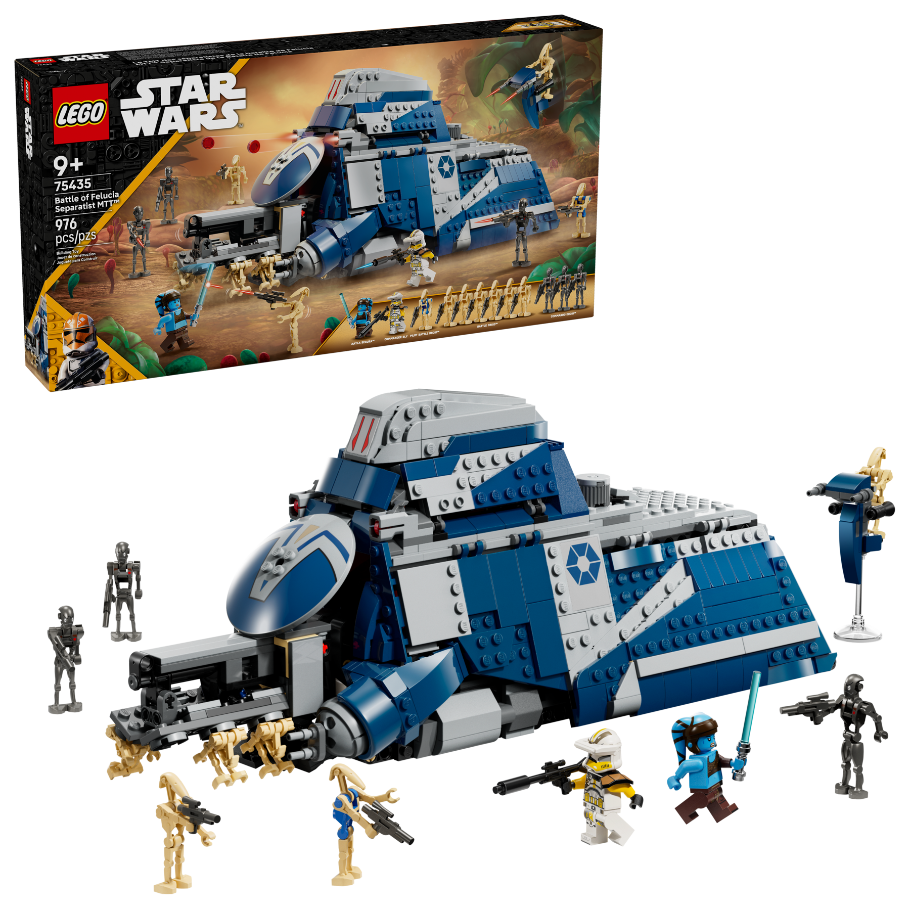 LEGO Separatist MTT Building Set 976 Pieces - British product