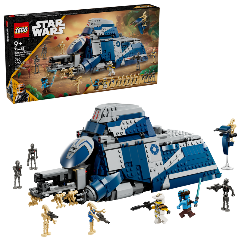 LEGO Separatist MTT Building Set 976 Pieces - British product