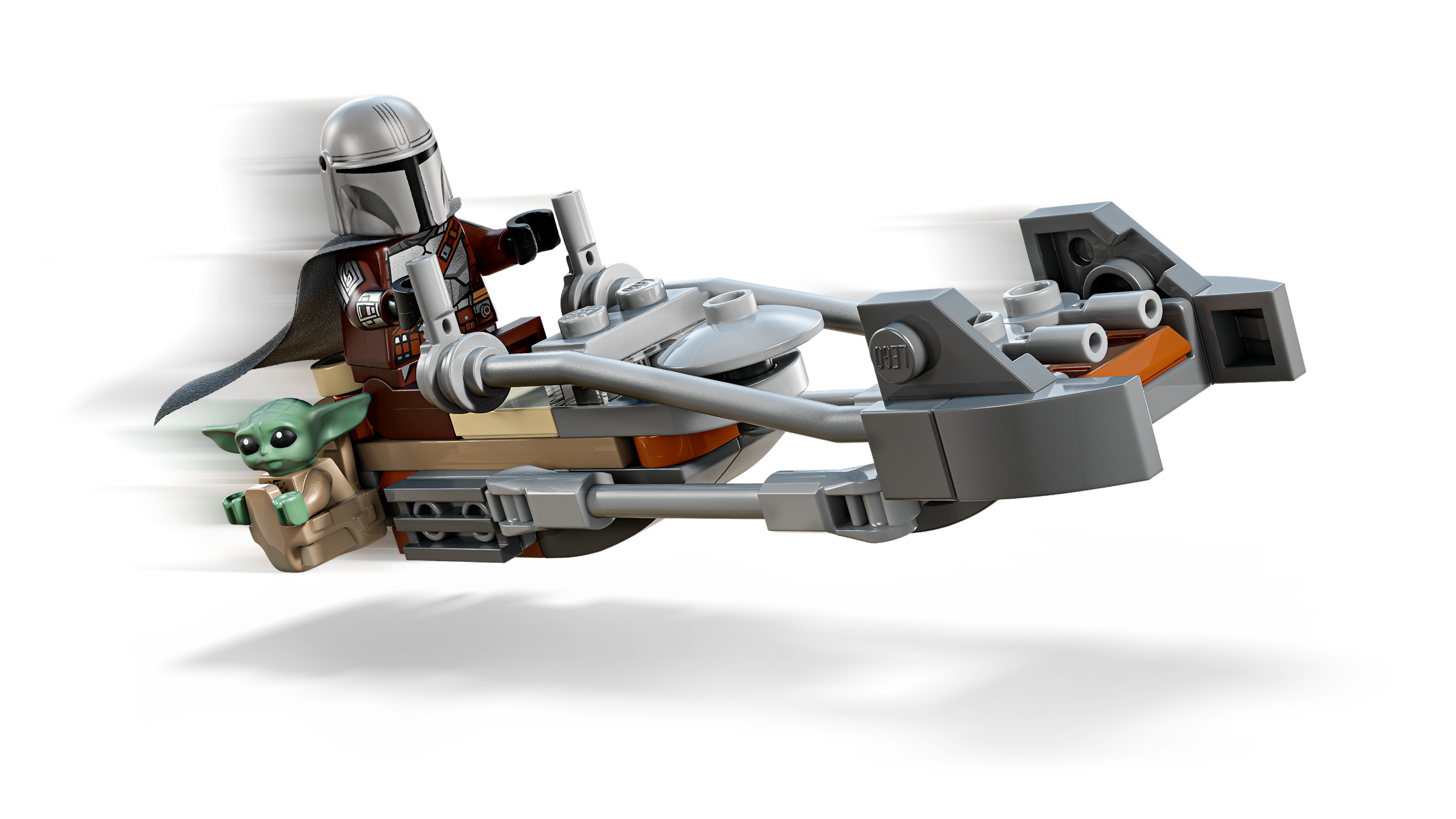 LEGO Star Wars Mandalorian Speeder Bike building set 58 pieces (British brand)