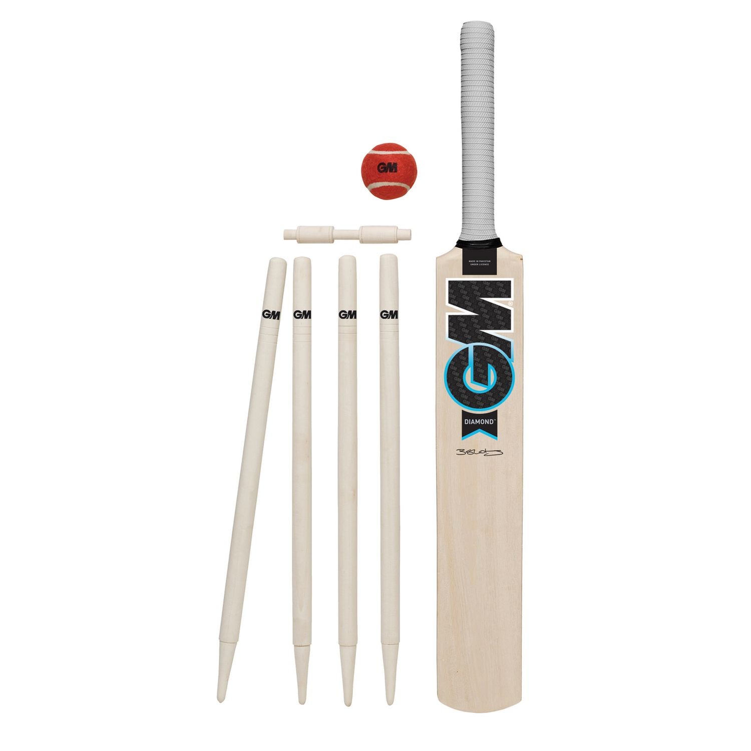 Gunn and Moore Ben Stokes Diamond Junior cricket set, UK version