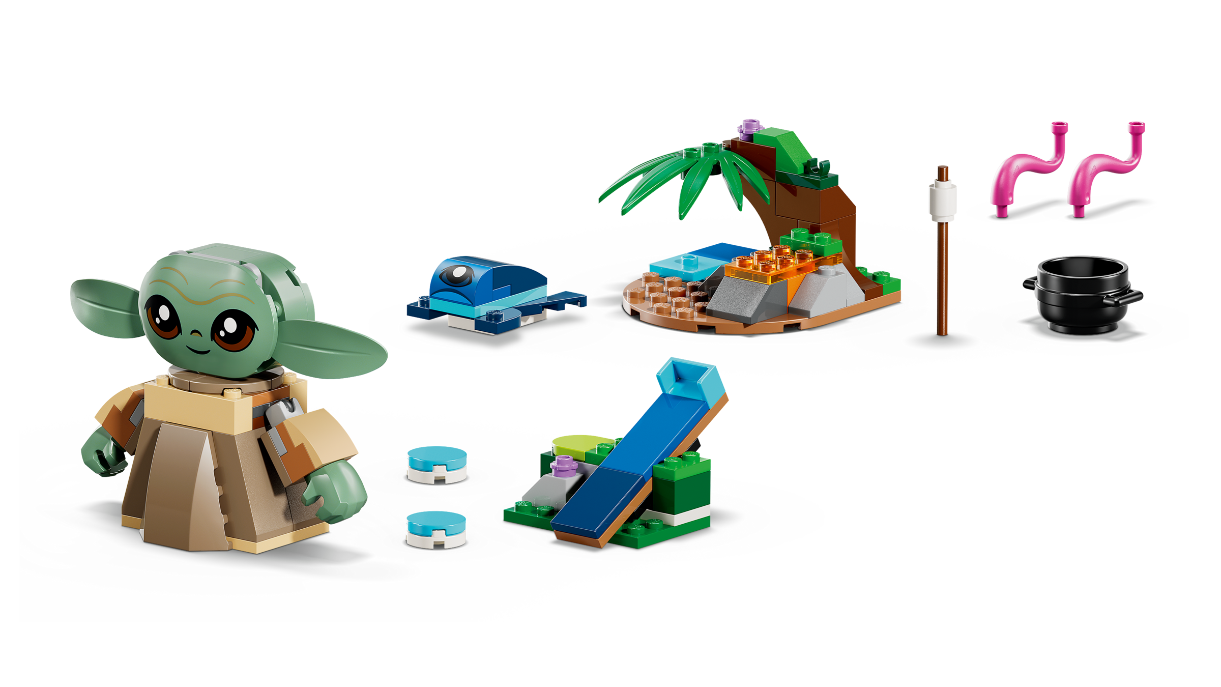 LEGO Grogu's Homestead building set 107 pieces, imported from the UK