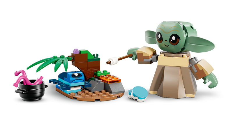 LEGO Grogu's Homestead building set 107 pieces, imported from the UK