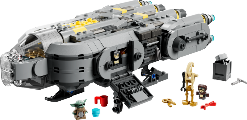 LEGO Star Wars Anzellan Starship building set 701 pieces, imported from the UK