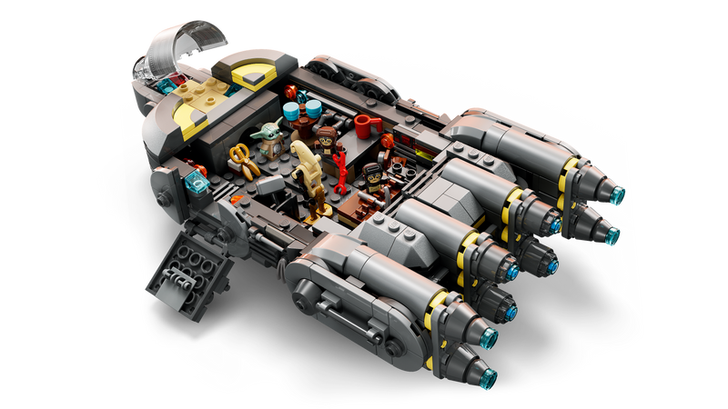 LEGO Star Wars Anzellan Starship building set 701 pieces, imported from the UK