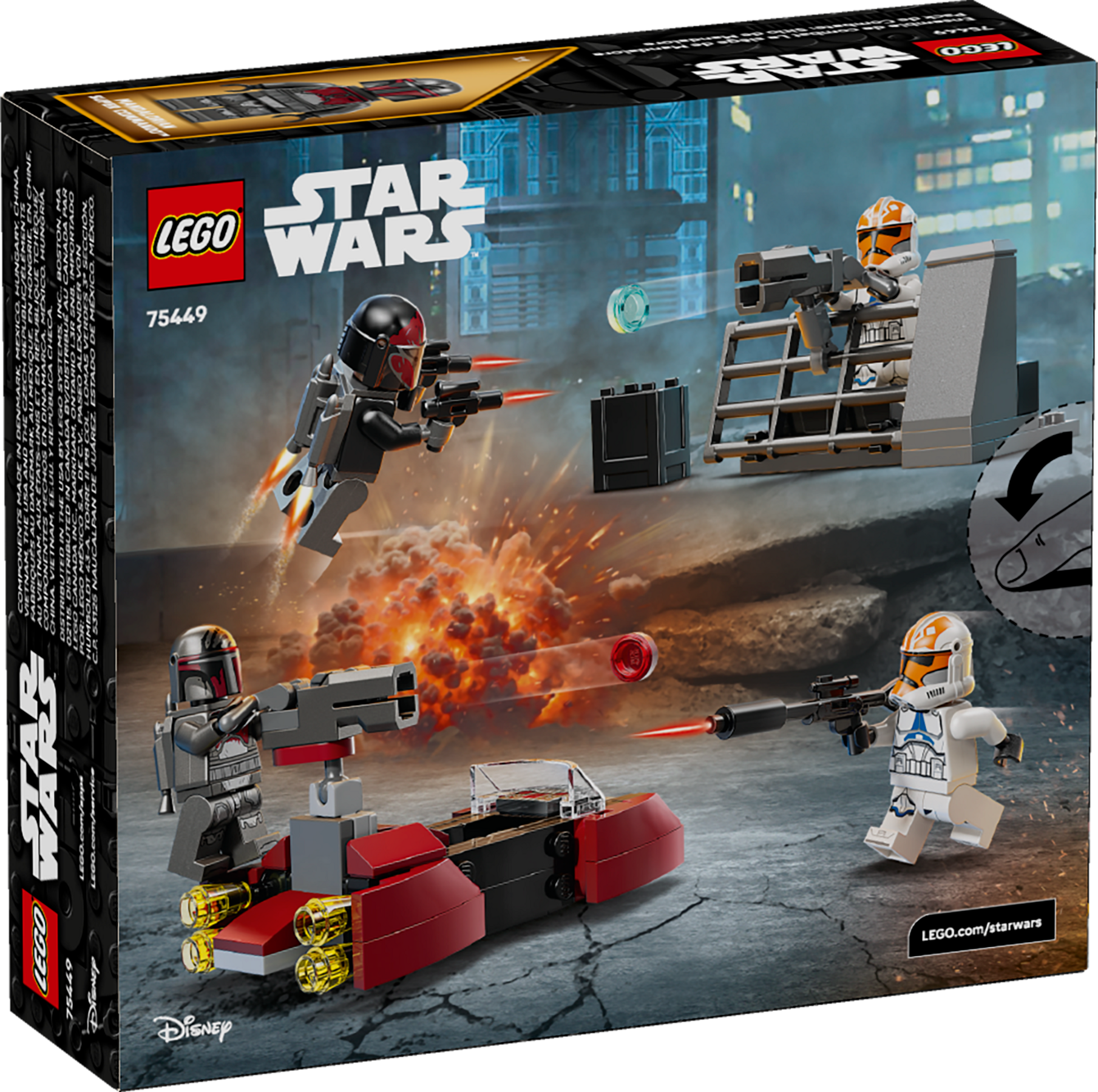 LEGO Siege of Mandalore Battle Pack toy building set - British product