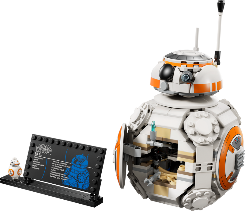 LEGO Star Wars BB-8 Astromech Droid building set, UK version