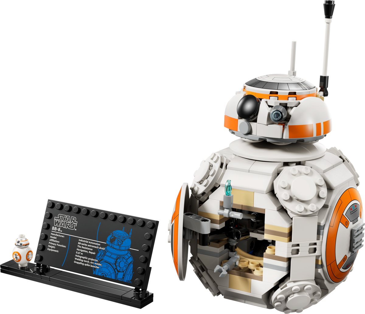 LEGO Star Wars BB-8 Astromech Droid building set, UK version