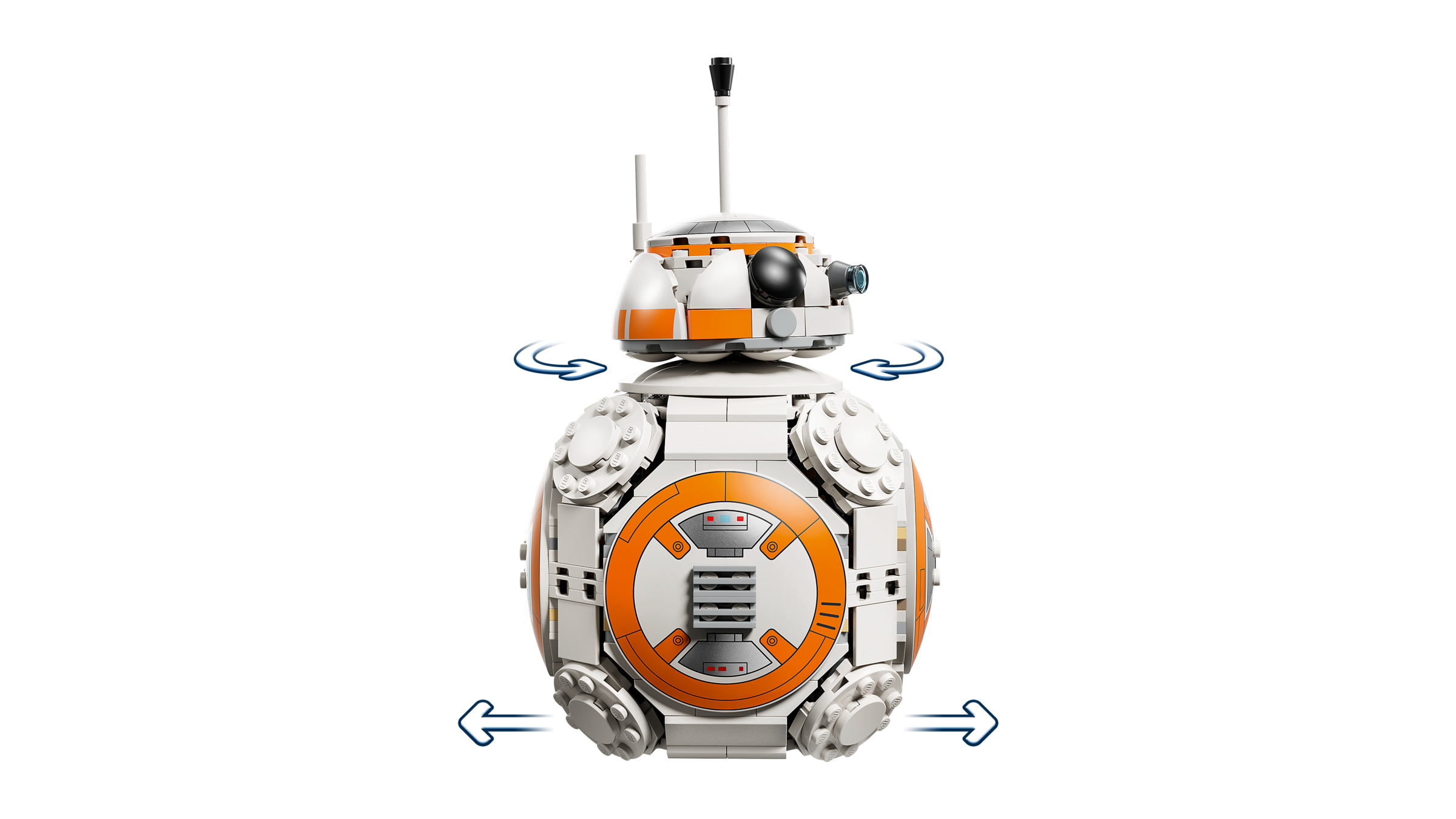 LEGO Star Wars BB-8 Astromech Droid building set, UK version