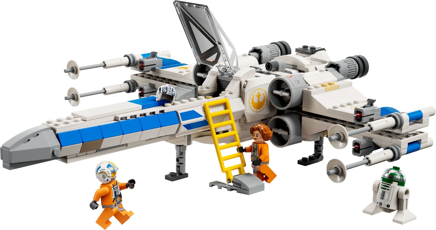 LEGO New Republic X-Wing Starfighter building set 558 pieces - British product