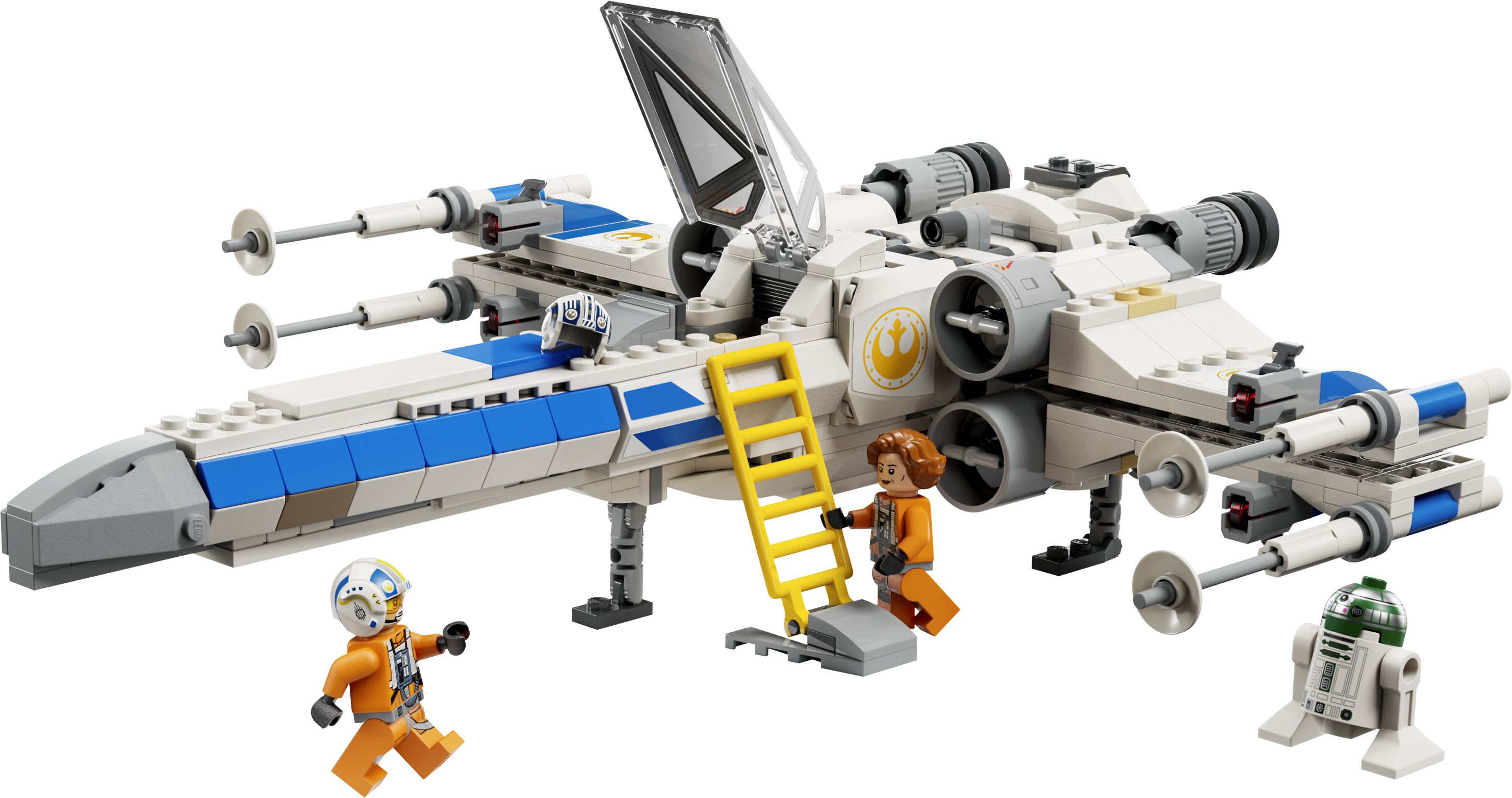 LEGO New Republic X-Wing Starfighter building set 558 pieces - British product