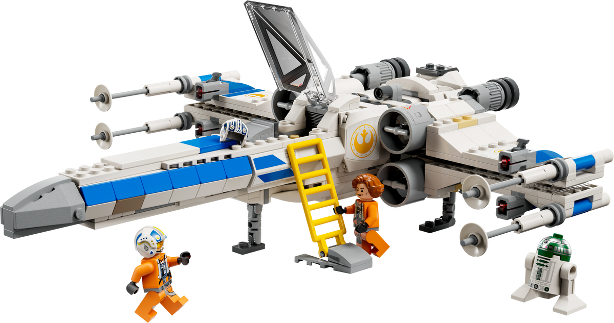 LEGO New Republic X-Wing Starfighter building set 558 pieces - British product
