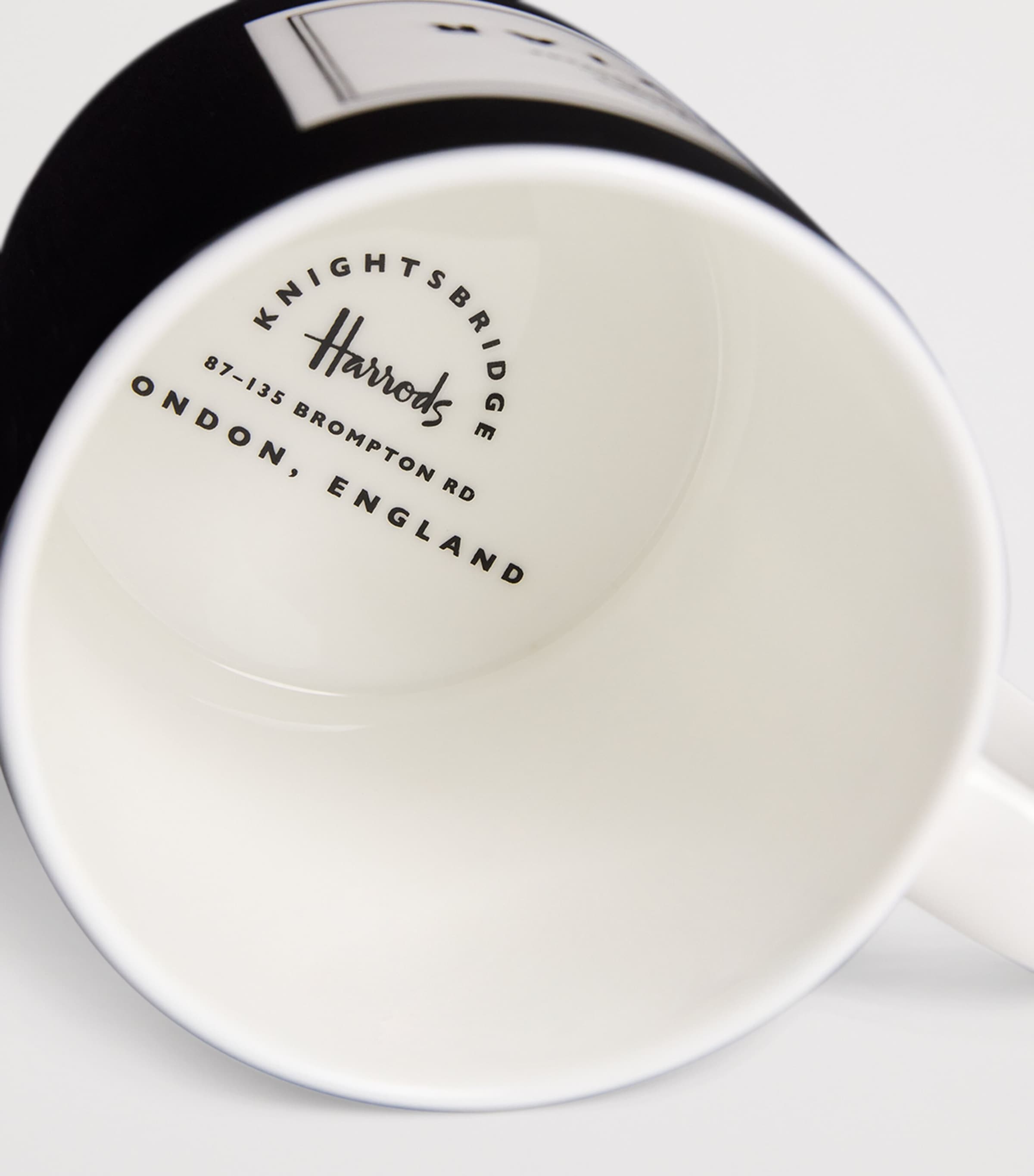 Harrods caviar logo mug, UK version
